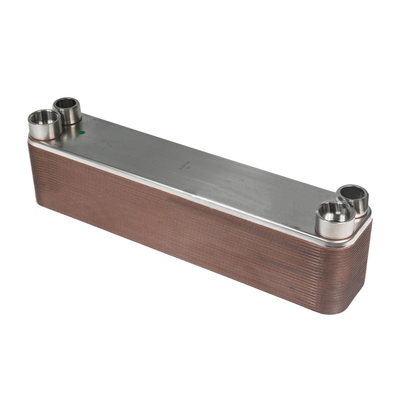 Trocador de calor de placa de brasagem condensador industrial evaporador refrigerador HVAC chiller bomba de calor de caldeira