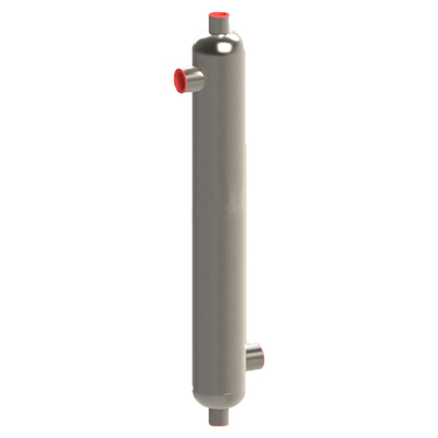 Tubos tubuladores de alta capacidade de trocador de calor de água de aço inoxidável para piscina