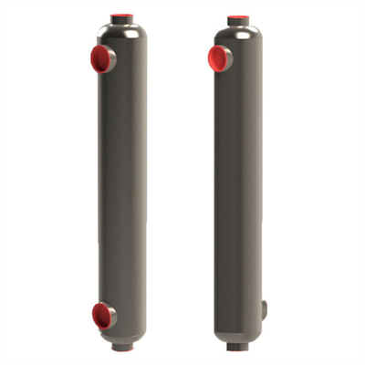 Trocador de calor industrial de carapaça e tubo de titânio para piscina