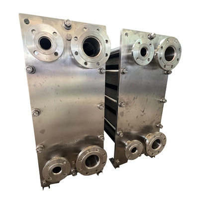 Acero inoxidável Industrial Sanitário Leite Líquido Placa de Troca de Calor Pasteurizador Gasket de vapor Placa de Troca de Calor