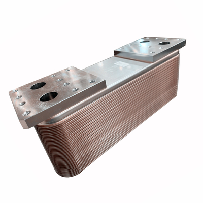 Trocador de calor de placa de cobre Trocador de calor de placa compacto para aquecimento e arrefecimento de água