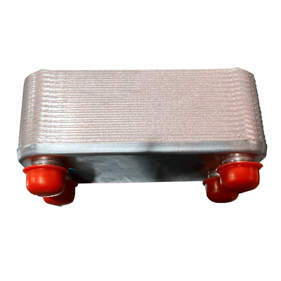 Ar condicionado de água industrial bomba de calor evaporador de placa de aço inoxidável trocador de calor brasado