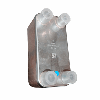 SUS304/316L Evaporador de trocador de calor de chapa brasada para refrigeração