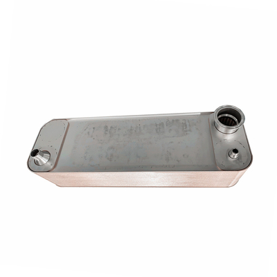 Evaporador de aço inoxidável de cobre Freão para água Placa de brasagem Cambio de calor Refrigerador hidráulico