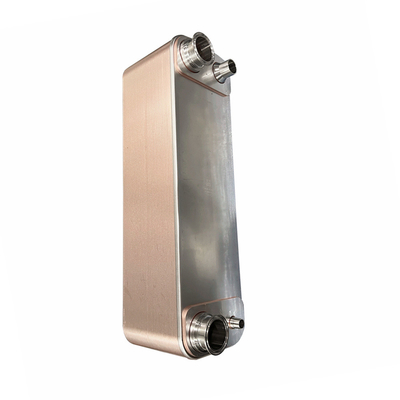 Água industrial Ar condicionado Bomba de calor Evaporador de placa de placa de solda Trocador de calor