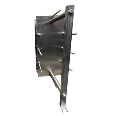 Trocador de calor de placa de jato de colagem Trocador de calor de placa sanitária Trocador de calor para pasteurização de leite