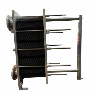 Aço inoxidável de alta qualidade gasete sanitário refrigerador de leite de cerveja de placa plana trocador de calor