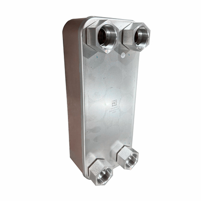 Alta eficiência de transferência de calor de aço inoxidável Placa de triturador de calor para refrigerador HVAC líquido a água refrigerador