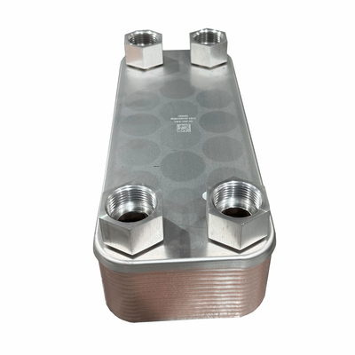 Melhor preço Motor de aço inoxidável trocador de calor de placa de brasagem resfriado a água