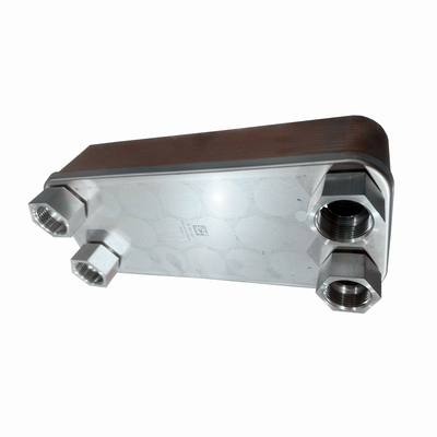 SUS304 316L Condensador confiável Trocador de calor de chapa ladra Hidráulico Chiller Aplicação Mini bobinas de evaporador