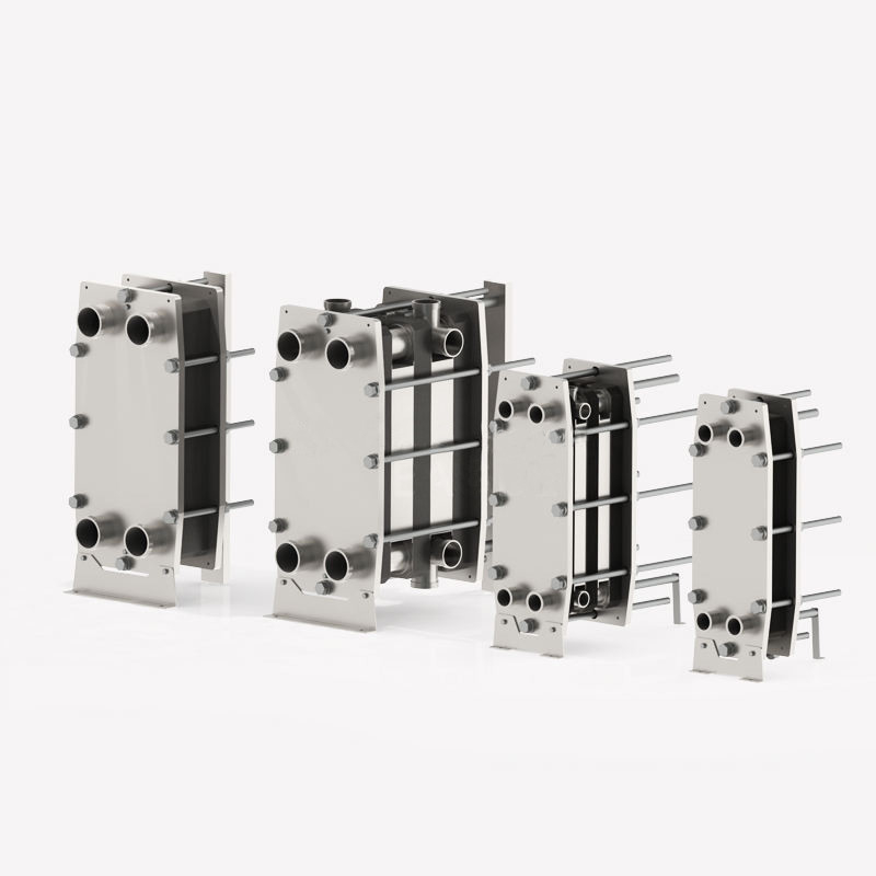 Exchanger de calor de placas de leite líquido de aço inoxidável industrial sanitário Pasteurizador Exchanger de calor de placas de vapor