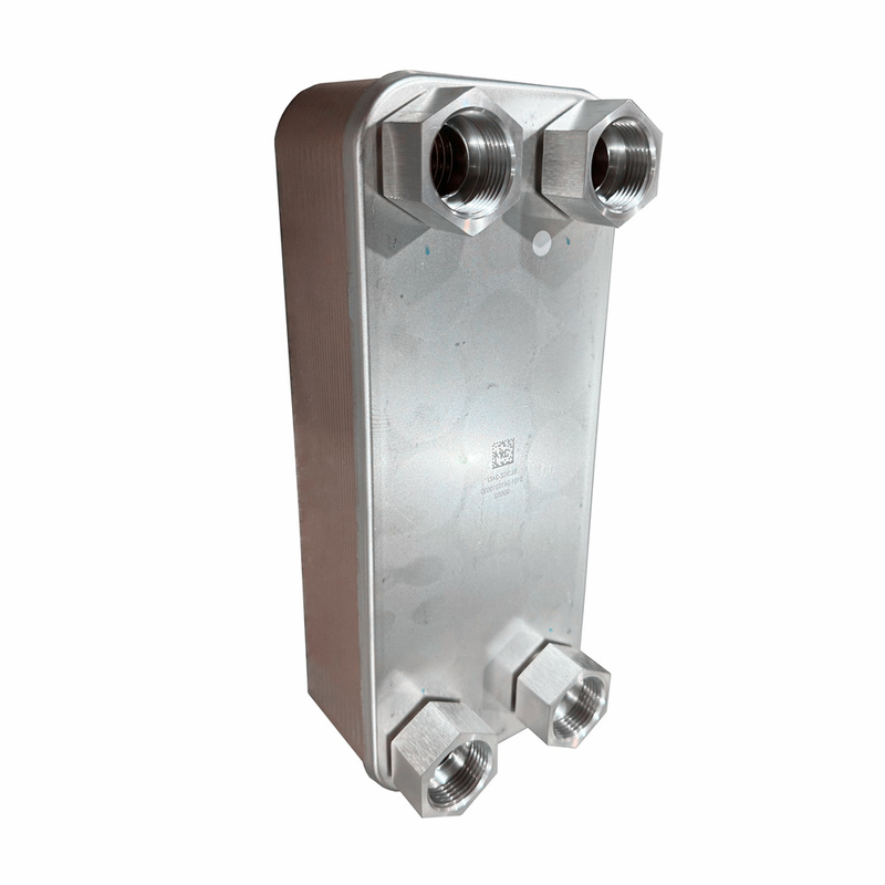 Alta eficiência de transferência de calor de aço inoxidável Placa de triturador de calor para refrigerador HVAC líquido a água refrigerador